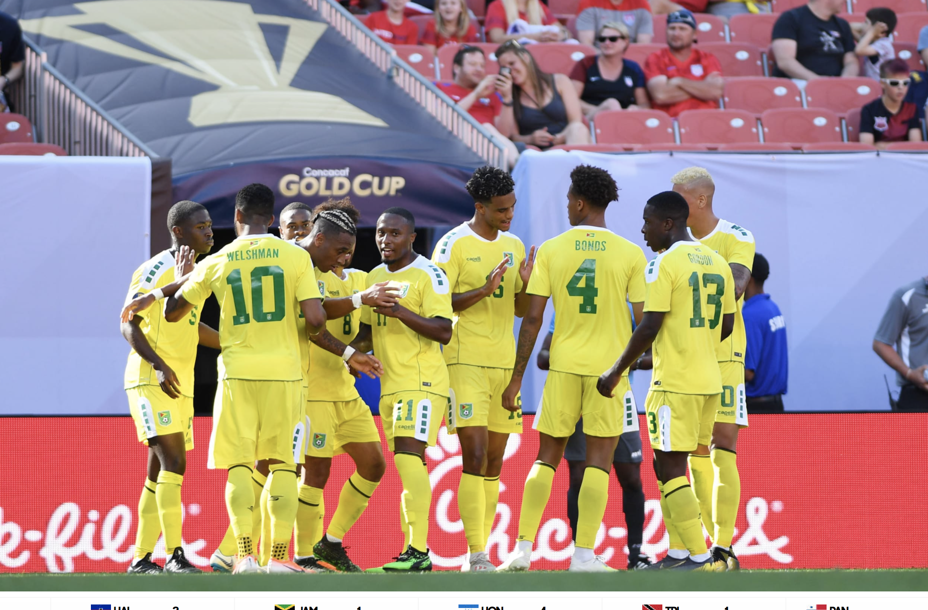 Groupe D: la Guyana et Trinidad se partagent les honneurs